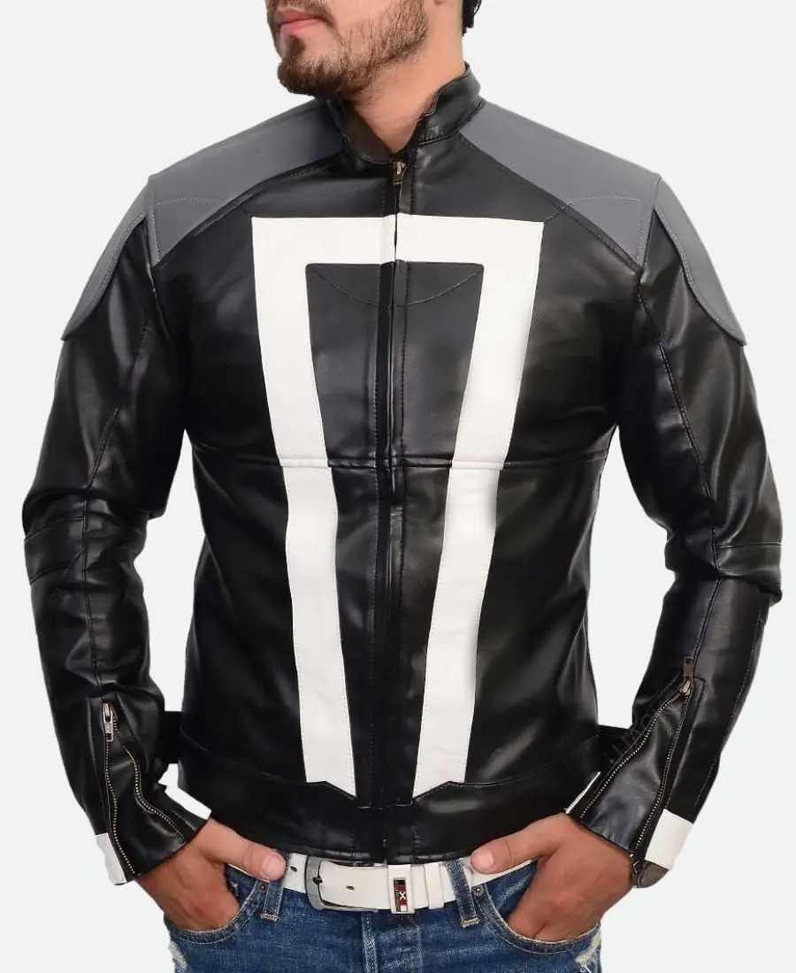 Agents-Of-Shield-Ghost-Rider-Jacket Agents Of Shield Ghost Rider Jacket