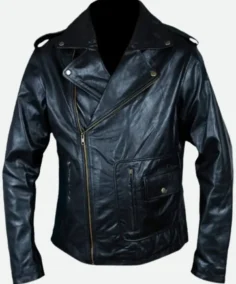 Grease T Birds Leather Jacket Front