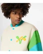 Rainbow Playground Varsity Jacket - Image 3
