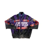 Los Angeles Lakers Back 2 Back 2001 Champions Jacket Front