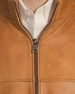 Roundtree & Yorke Brown Hipster Jacket zipped