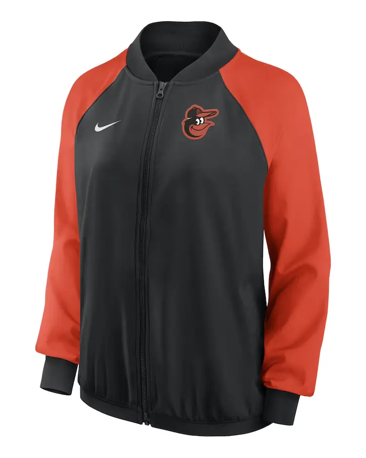 Mlb Baltimore Orioles Raglan Performance Jacket Mlb Baltimore Orioles Raglan Performance Jacket