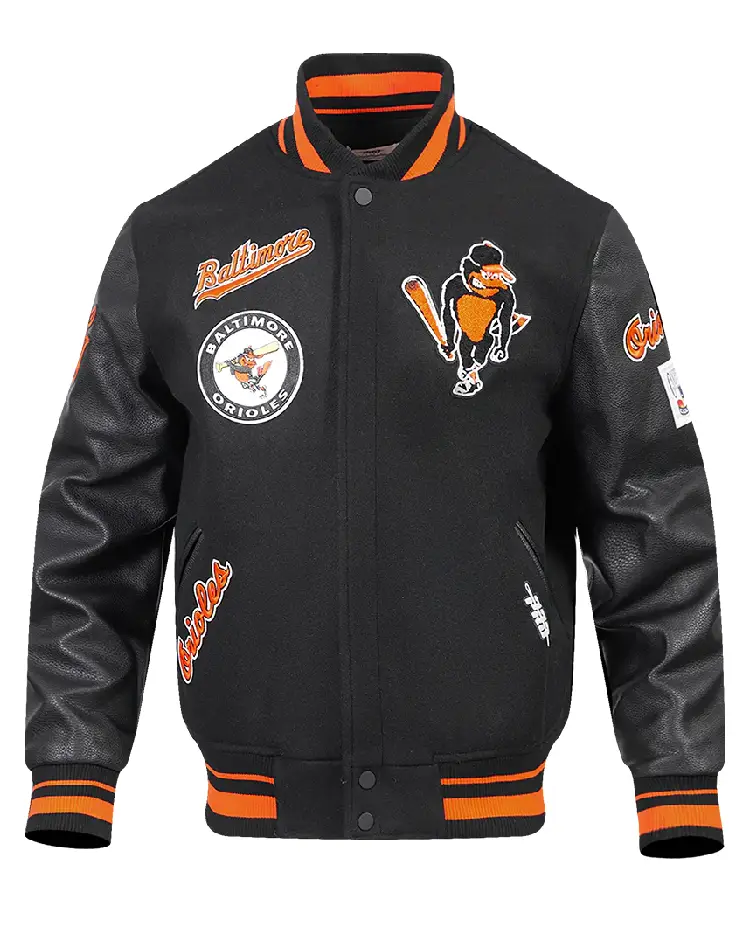 Mlb Baltimore Orioles Retro Classic Wool Varsity Jacket Mlb Baltimore Orioles Retro Classic Wool Varsity Jacket