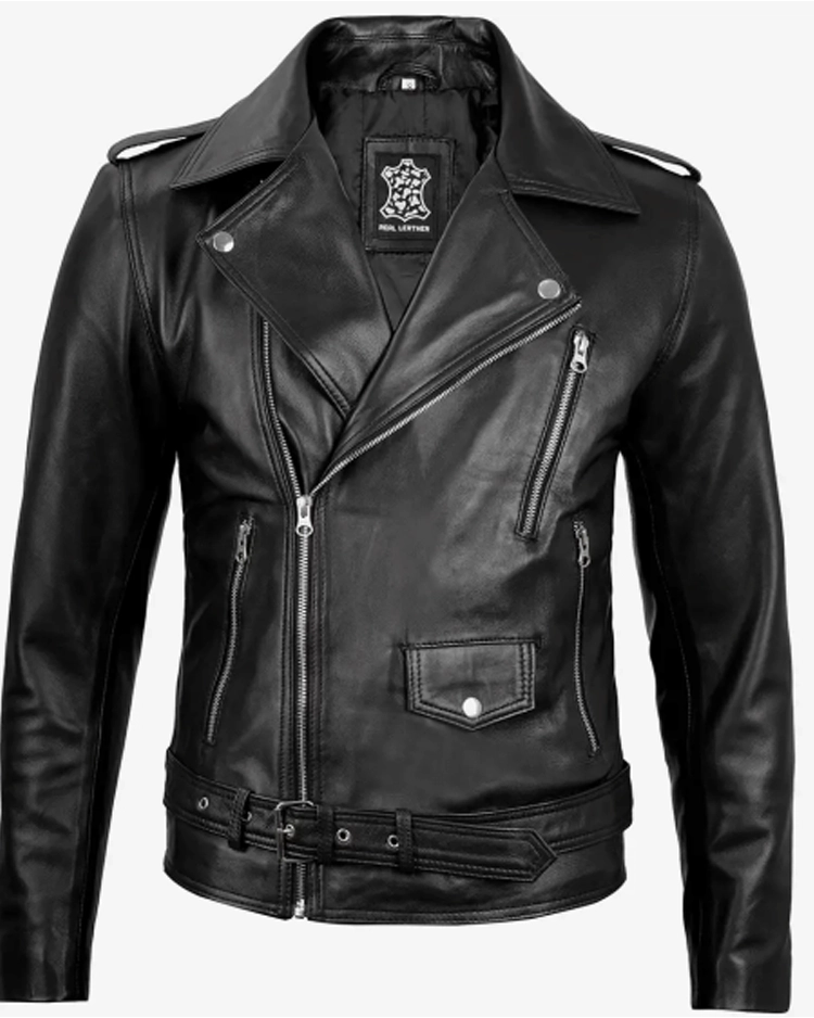 Men'S Black Asymmetrical Motorcycle Leather Jacket Men'S Black Asymmetrical Motorcycle Leather Jacket