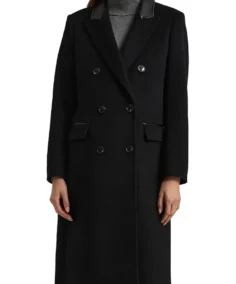 Ralph Lauren Double-Breasted Wool-Blend Reefer Coat