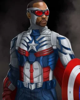 Sam Wilson Captain America Brave New World 2025 Jacket