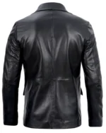 Shop Men's Real Lambskin Black Leather Blazer Jacket For Men And Women On Sale