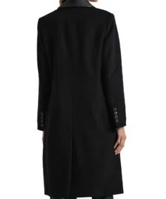 Shop Ralph Lauren Double-Breasted Wool-Blend Reefer Coat Men And Women On Sale