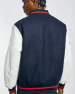 MLB Boston Red Sox Melton Varsity Jacket back