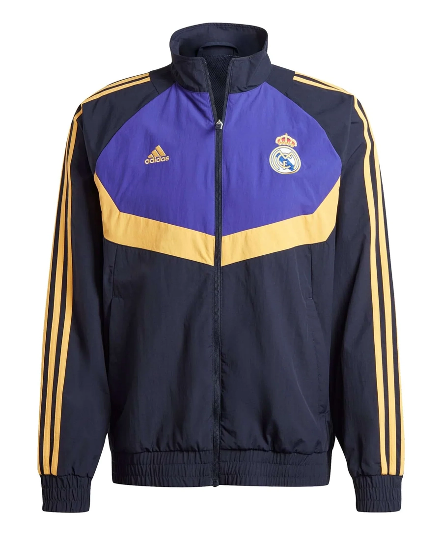 Fifa Real Madrid Woven Track Jacket 2024 Fifa Real Madrid Woven Track Jacket 2024 - Trendy Leather Jackets