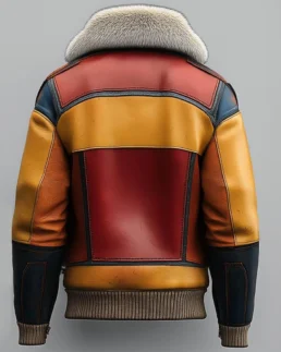 Shop Handmade Distressed Thanksgiving Multi-Color Aviator Leather Jacket For Men And Women On Sale - Trendy Leather Jackets