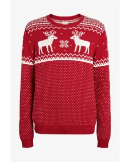 Shop Men's Christmas Reindeer Sweater For Men And Women On Sale - Trendy Leather Jackets
