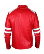 Shop Men's Flaming Red Racer Leather Jacket For Men And Women On Sale - Trendy Leather Jackets