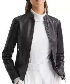 Allie Leather Biker Jacket - Trendy Leather Jackets