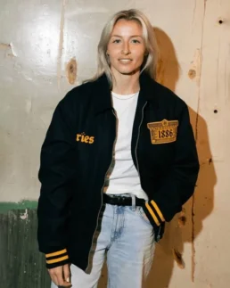 Arsenal x Aries 1886 Wool Bomber Jacket - Trendy Leather Jackets