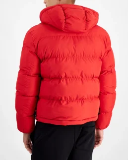 Shop Men's Quilted Full-Zip Hooded Puffer Jacket For Men And Women On Sale - Trendy Leather Jackets