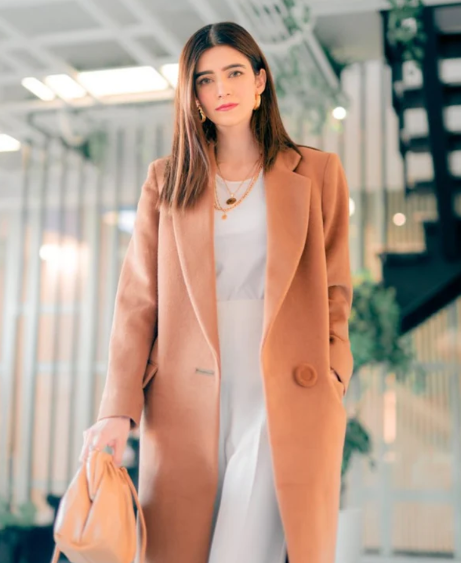 Women'S Sun Kissed Long Camel Coat Close Up Women'S Sun Kissed Long Camel Coat Close Up - Trendy Leather Jackets