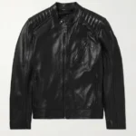 Belstaff V Racer Logo Appliquéd Leather Jacket - Trendy Leather Jackets