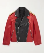 Celine Homme Biker Studded Leather Jacket - Trendy Leather Jackets