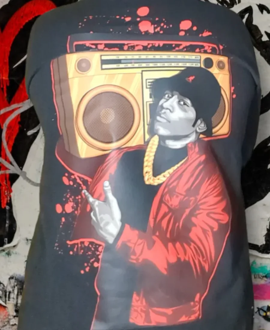 My Radio Men'S Hip Hop Graphic Hoodie My Radio Men'S Hip Hop Graphic Hoodie - Trendy Leather Jackets