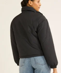 Shop The Scoop Women's Cargo Puffer Jacket - Trendy Leather Jackets