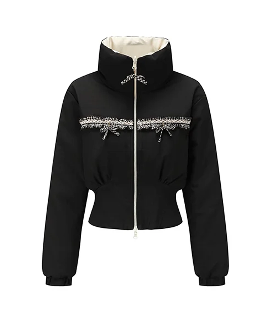 Blackberry Donazi Reversible Down Jacket Blackberry Donazi Reversible Down Jacket - Trendy Leather Jacket