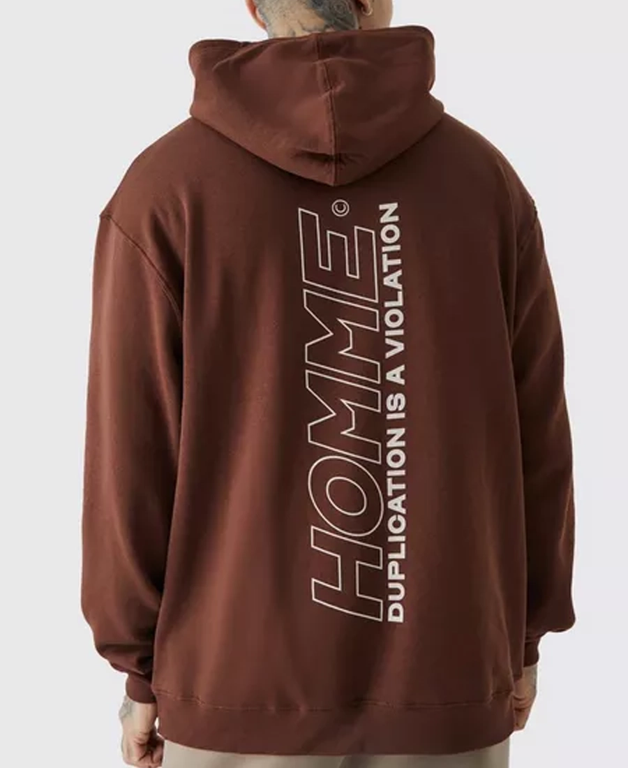 Men'S Tall Oversized Homme Back Print Graphic Hoodie Men'S Tall Oversized Homme Back Print Graphic Hoodie - Trendy Leather Jackets