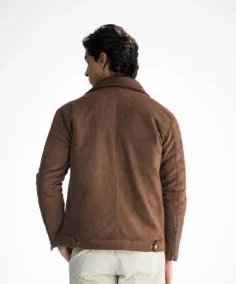 Shop The Avant Garde Suede Leather Brown Jacket - Trendy Leather Jackets