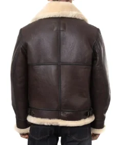 Shop The Classic Brown Sheepskin B3 Bomber Shearling Jacket