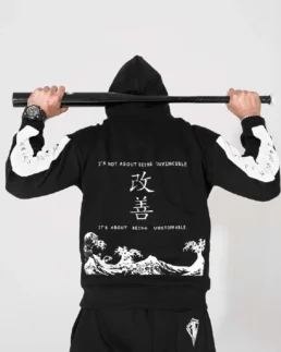 Shop The Ruthless Black Hoodie - Trendy Leather Jackets