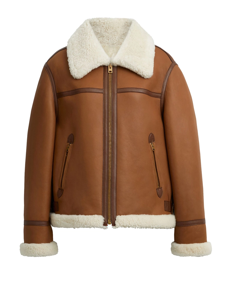 Women'S Shearling Avaitor Leather Jacket Women'S Shearling Avaitor Leather Jacket - Trendy Leather Jackets