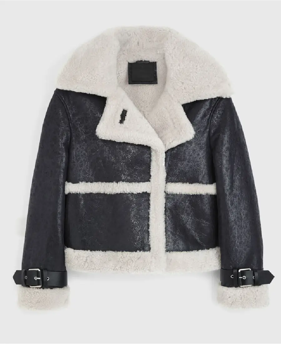 Arlo Shearling Leather Jacket Arlo Shearling Leather Jacket - Trendy Leather Jackets
