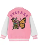Shop The Stegaro Blossom Varsity Jacket - Trendy Leather Jackets