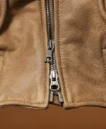 Brunello Cucinelli Aviator Jacket Zipper - Trendy Leather Jackets