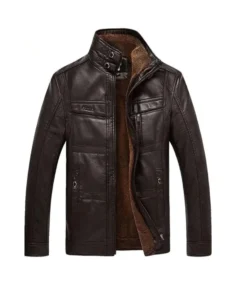 Men’s Beast Sheepskin Leather Jacket - Trendy Leather Jackets