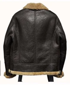 Shop The Men Aviator Flight Sheepskin Leather Jacket - Trendy Leather Jackets