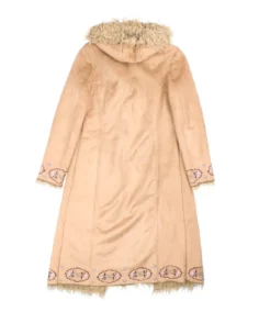 Shop The Tie Front Embroidered Afghan Coat - Trendy Leather Jackets