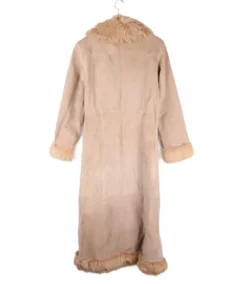 Shop The Vintage Suede Faux Fur Trim Afghan Coat - Trendy Leather Jackets