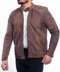 Williams Classic Brown Biker Jacket - Trendy Leather Jackets