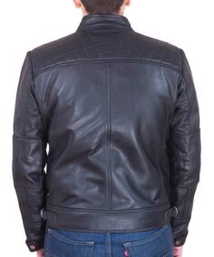 Shop The Men’s Diamond Black Biker Jacket - Trendy Leather Jackets