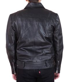 Shop The Men’s Classic Black Leather Biker Jacket - Trendy Leather Jackets