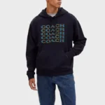 Coach Signature Stack Hoodie - Image 2