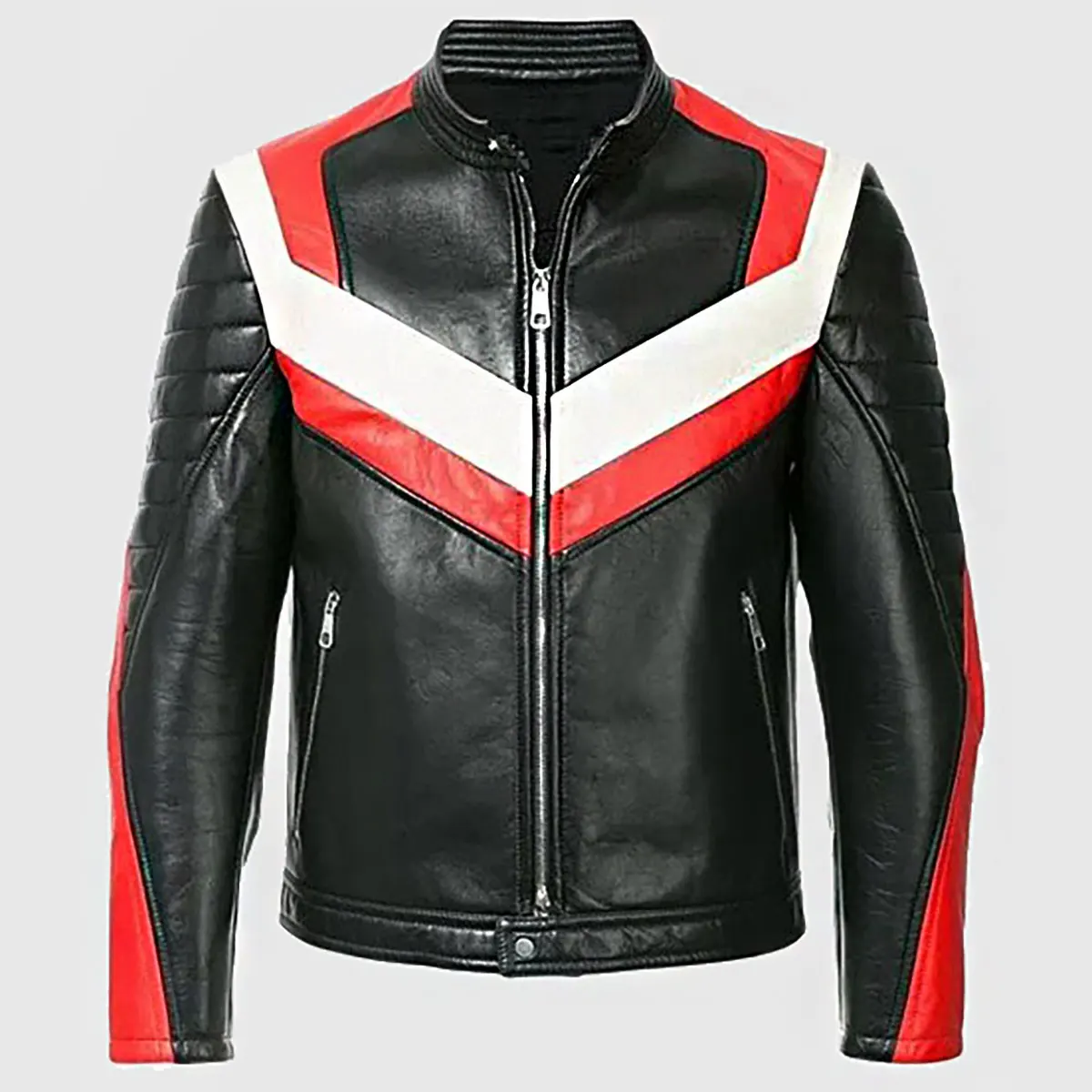 Holt-Mens-Black-Biker-Leather-Jacket-3.Webp Holt Men’s Black Biker Leather Jacket - Image 1