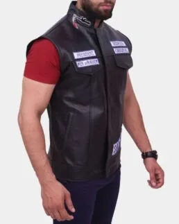 Jax Teller SOA Vest Side