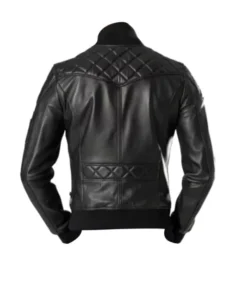 Shop The Black Leather Bomber Jacket - Trendy Leather Jacket