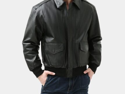 Black Friday &Amp; Cyber Monday Jackets Deals 2024 5 Black A-2 Bomber Jacket