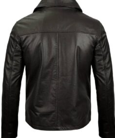 Shop The Mens Black Cowhide Leather Jacket