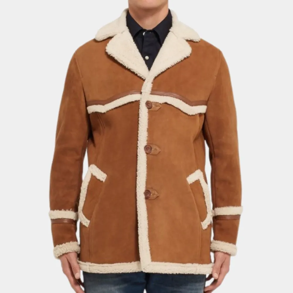Men’s Harry Brown Shearling Jacket Men’s Harry Brown Shearling Jacket