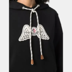 Moncler x Palm Angels Cropped Wing Patch Hoodie - Image 2
