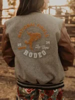 NFR Las Vegas Varsity Bomber Jacket - Image 3